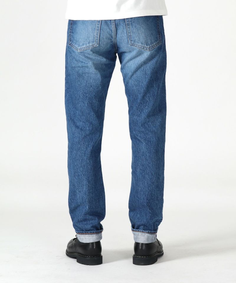 JAPAN BLUE JEANS J301(MID) ストレートモデル 14.8oz ハードデニム セルヴィッチ Aging Wash