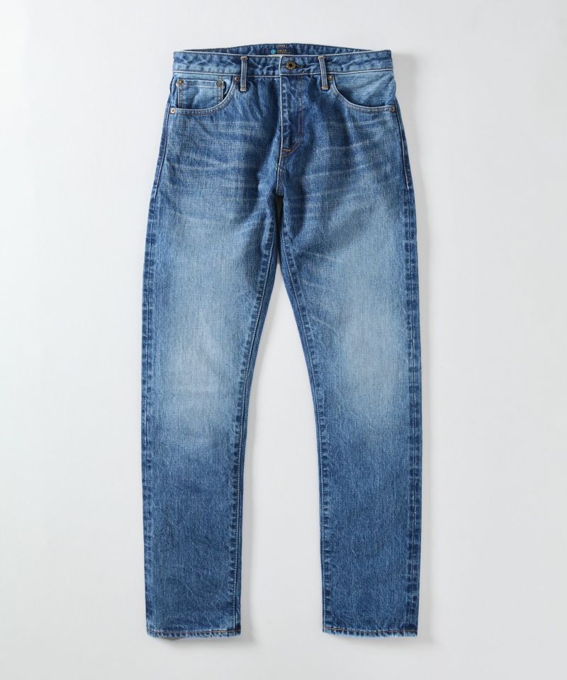 JAPAN BLUE JEANS J301(MID) ストレートモデル 14.8oz ハードデニム セルヴィッチ Aging Wash