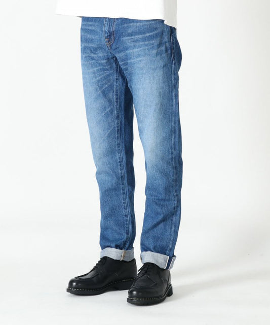 JAPAN BLUE JEANS J304(MID) ストレートモデル 12.5oz ソフトデニム セルヴィッチ Aging Wash