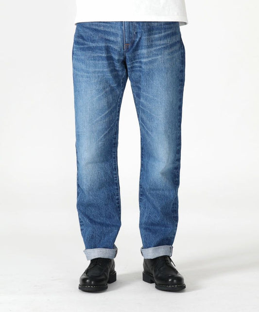 JAPAN BLUE JEANS J401(MID) クラシックストレートモデル 14.8oz ハードデニム セルヴィッチ Aging Wash