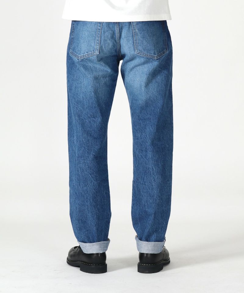 JAPAN BLUE JEANS J401(MID) クラシックストレートモデル 14.8oz ハードデニム セルヴィッチ Aging Wash