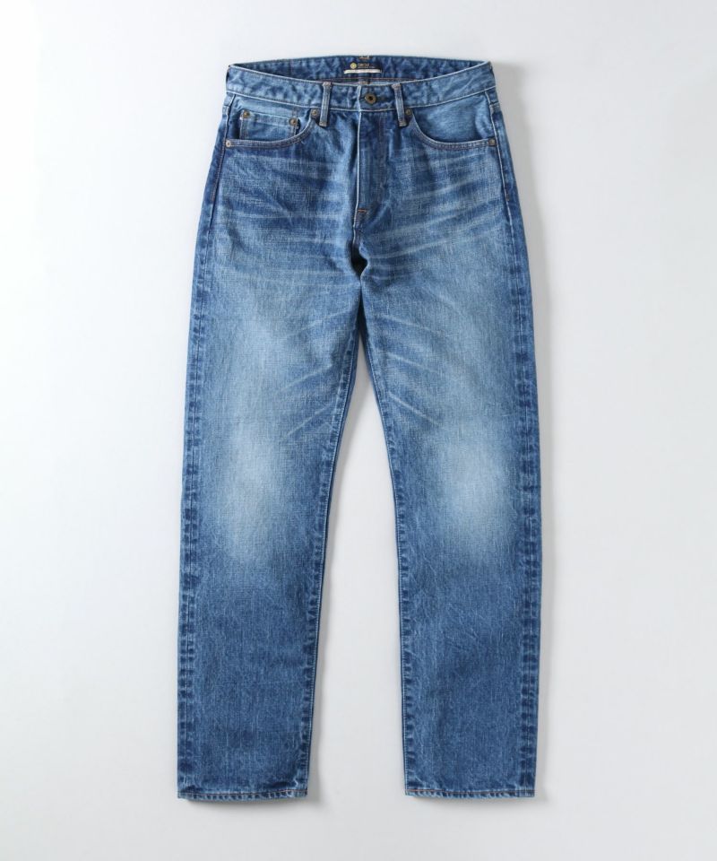 JAPAN BLUE JEANS J401(MID) クラシックストレートモデル 14.8oz ハードデニム セルヴィッチ Aging Wash