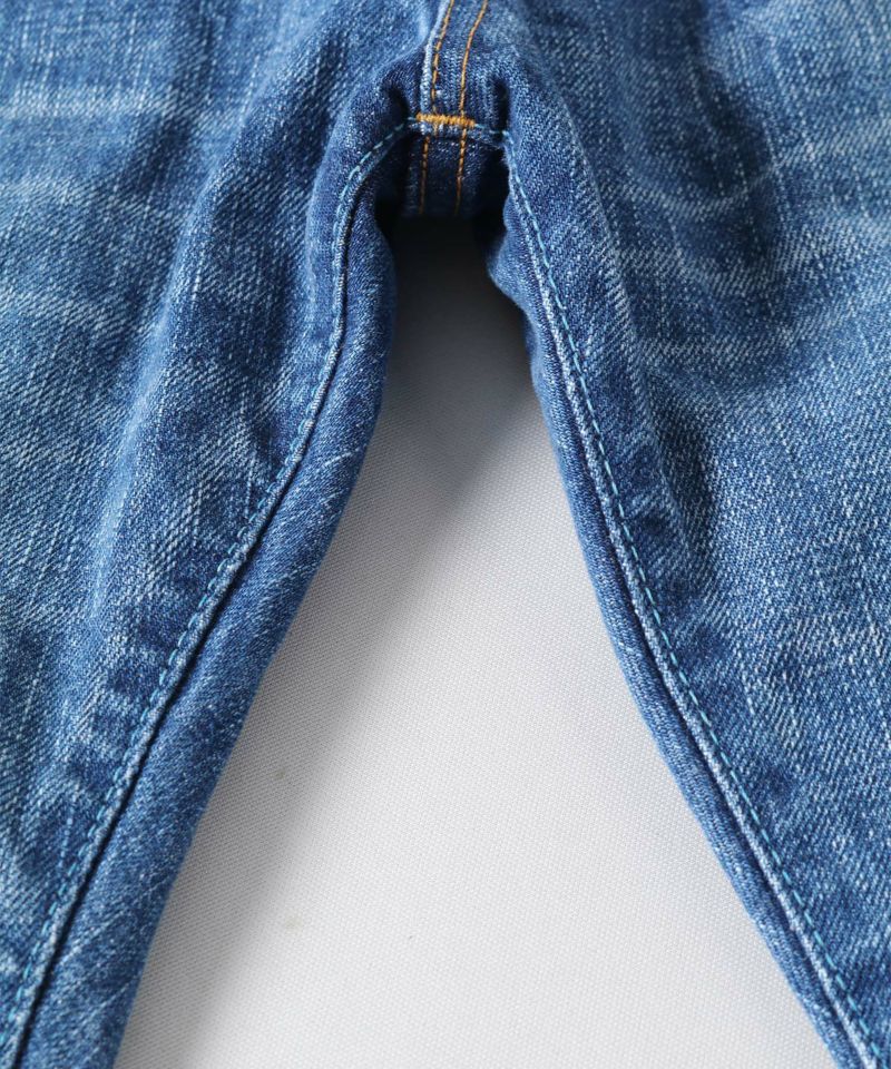 JAPAN BLUE JEANS J401(MID) クラシックストレートモデル 14.8oz ハードデニム セルヴィッチ Aging Wash