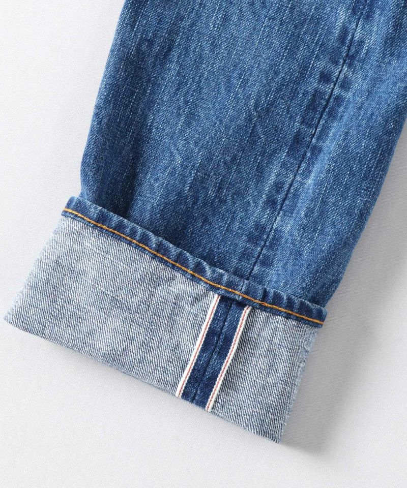 JAPAN BLUE JEANS J401(MID) クラシックストレートモデル 14.8oz ハードデニム セルヴィッチ Aging Wash