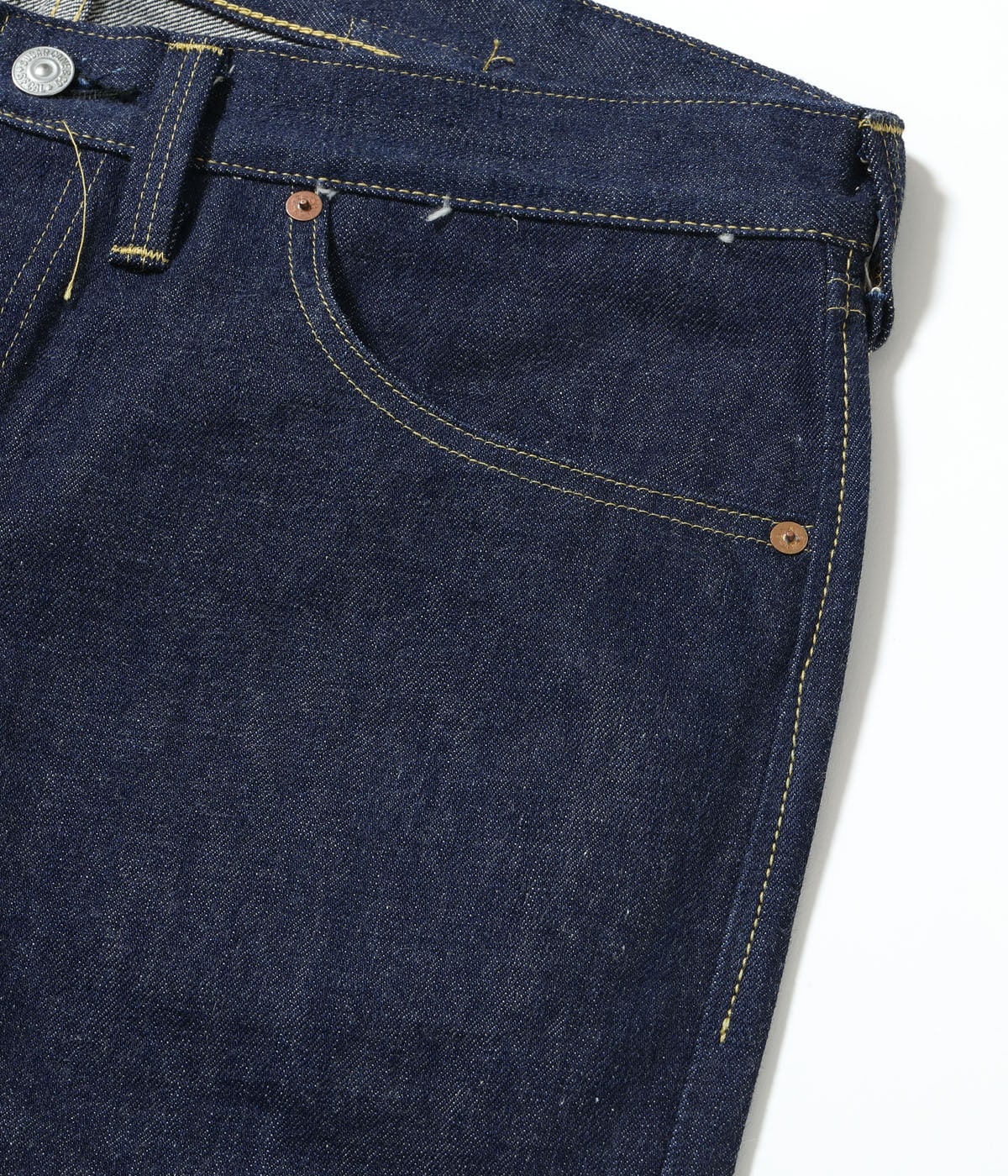 SUGAR CANE シュガーケイン Lot No. SC49005 / SUGAR CANE Super “Denim” Collectibles #05 14.25oz. BLUE DENIM WAIST OVERALLS “1942” MODEL