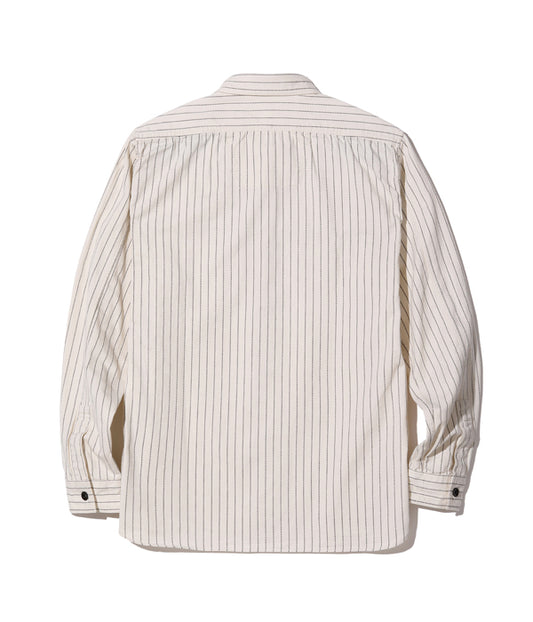 SUGAR CANE シュガーケイン ホワイトウォバッシュストライプ ワークシャツ SC27076