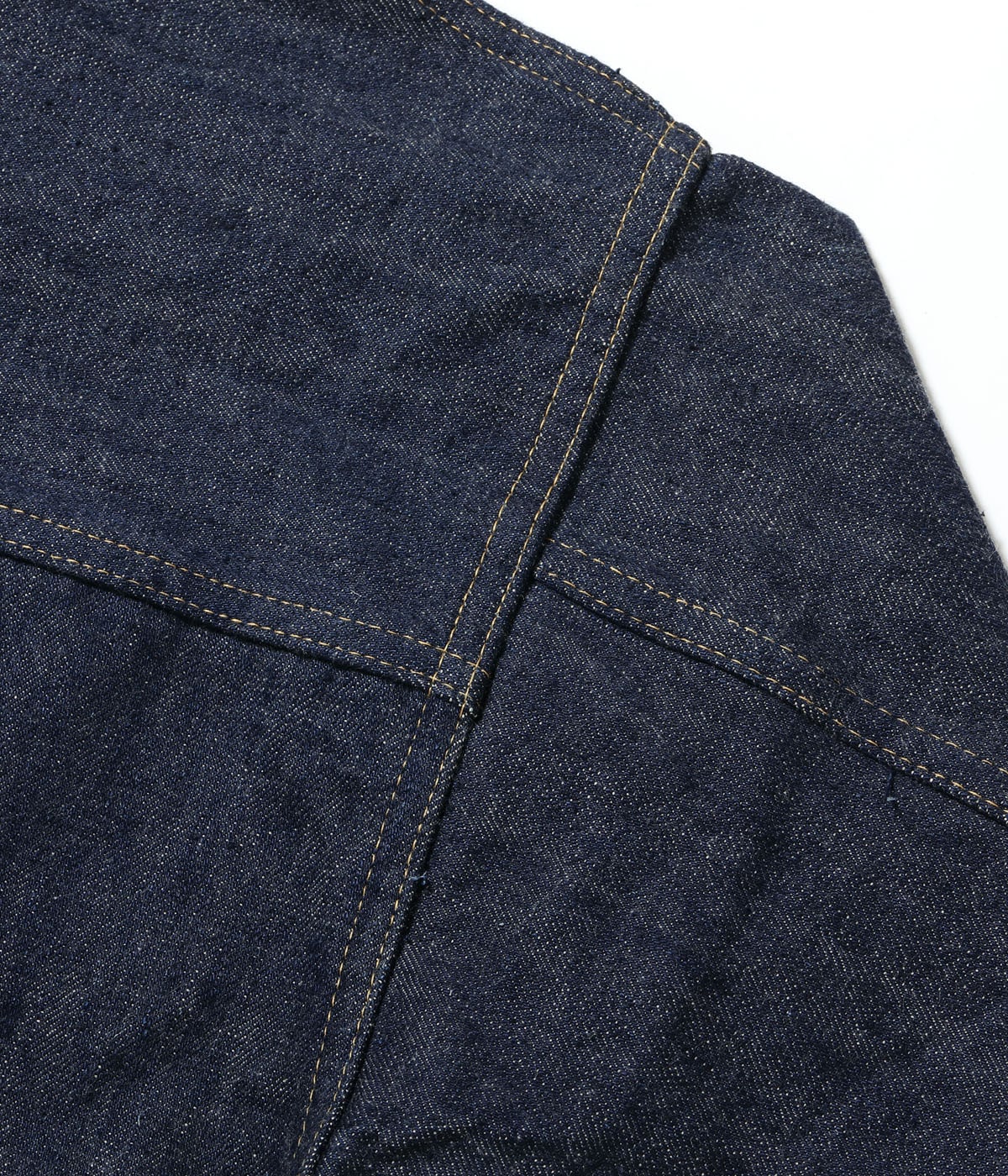 SUGAR CANE シュガーケイン Lot No. SC19010 / SUGAR CANE Super “Denim” Collectibles #10 14oz. BLUE DENIM BLOUSE “S1945” MODEL