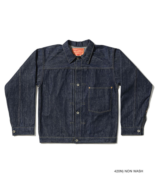SUGAR CANE シュガーケイン Lot No. SC19010 / SUGAR CANE Super “Denim” Collectibles #10 14oz. BLUE DENIM BLOUSE “S1945” MODEL