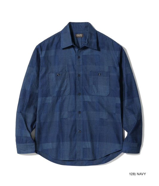SUGAR CANE シュガーケイン Lot No. SC29588 / INDIGO PATCHWORK WORK SHIRT