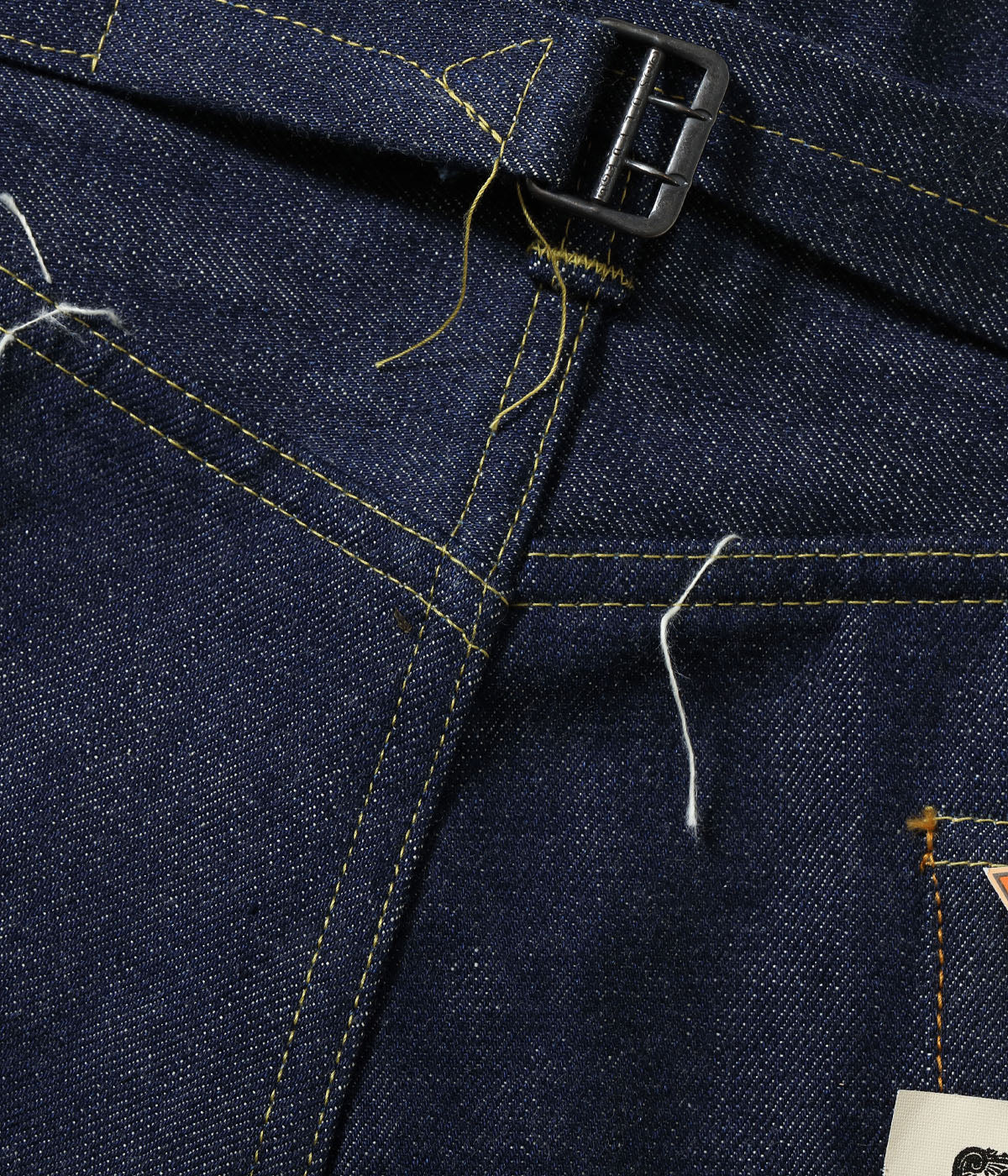 SUGAR CANE シュガーケイン Lot No. SC49005 / SUGAR CANE Super “Denim” Collectibles #05 14.25oz. BLUE DENIM WAIST OVERALLS “1942” MODEL