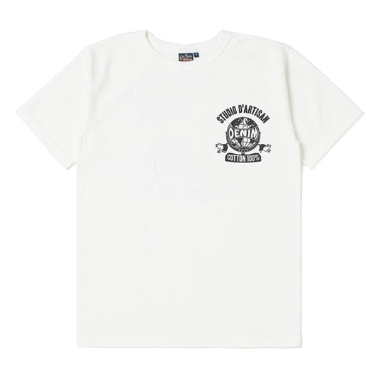 STUDIO D’ARTISAN ダルチザン 吊り編み プリントTシャツ【8146A】
