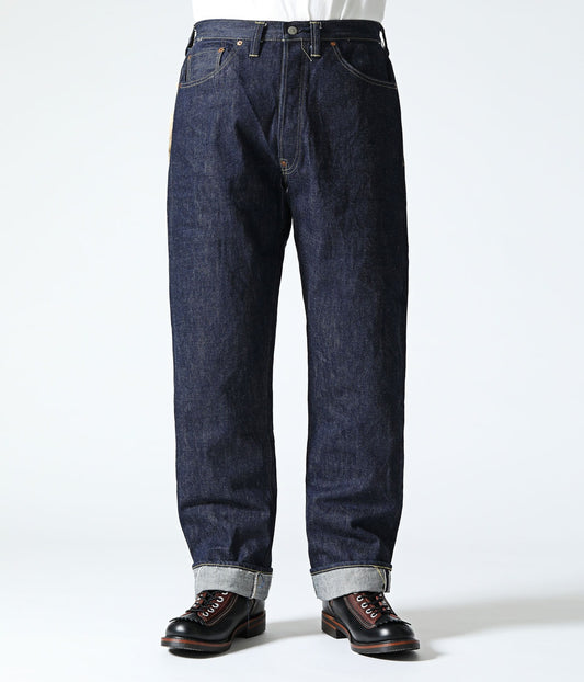 SUGAR CANE シュガーケイン  Lot No. SC49005 / SUGAR CANE Super “Denim” Collectibles #05 14.25oz. BLUE DENIM WAIST OVERALLS “1942” MODEL