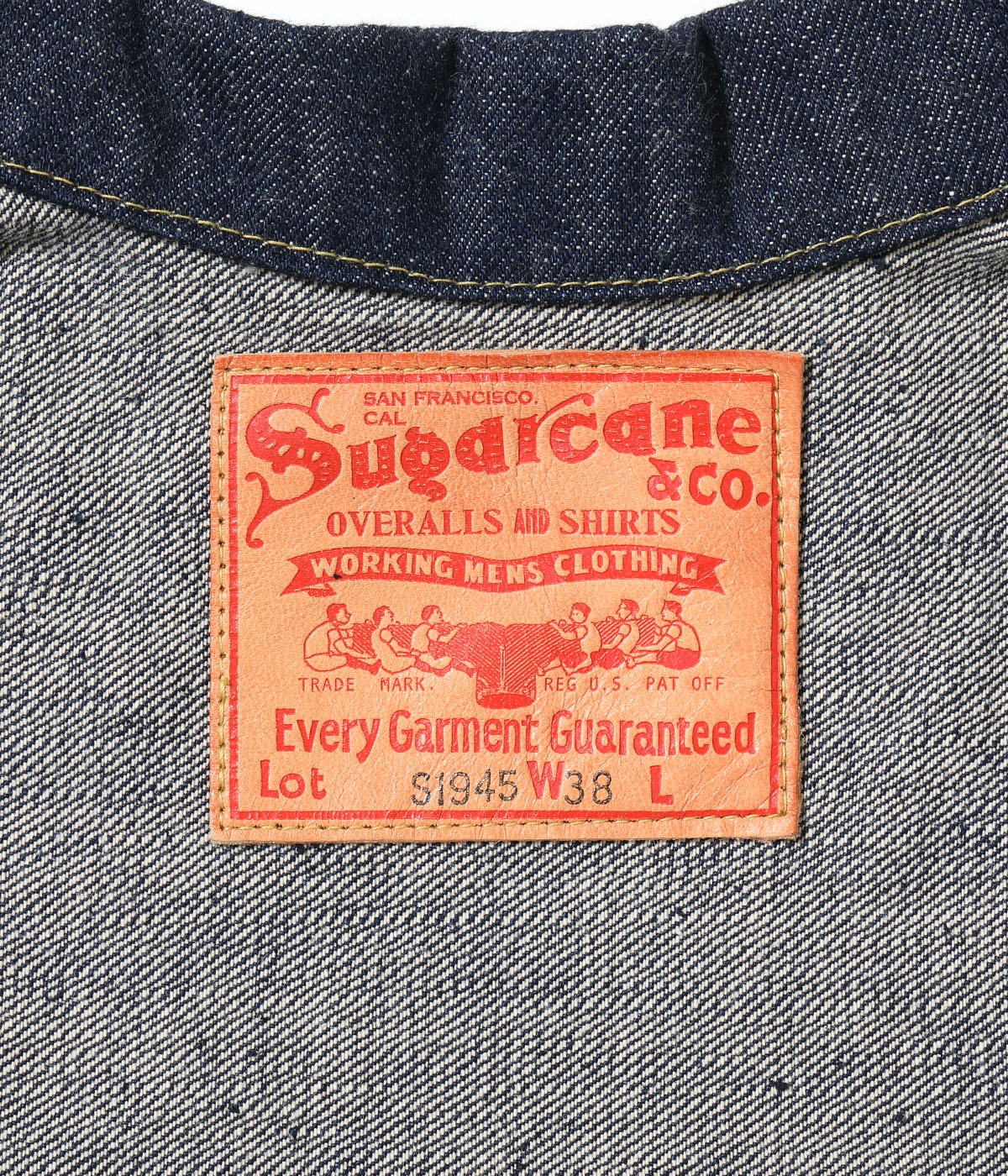 SUGAR CANE シュガーケイン Lot No. SC19010 / SUGAR CANE Super “Denim” Collectibles #10 14oz. BLUE DENIM BLOUSE “S1945” MODEL