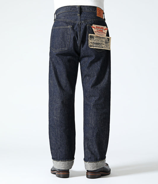SUGAR CANE シュガーケイン Lot No. SC49001 / SUGAR CANE Super “Denim” Collectibles #01 14oz. BLUE DENIM WAIST OVERALLS “S1945” MODEL