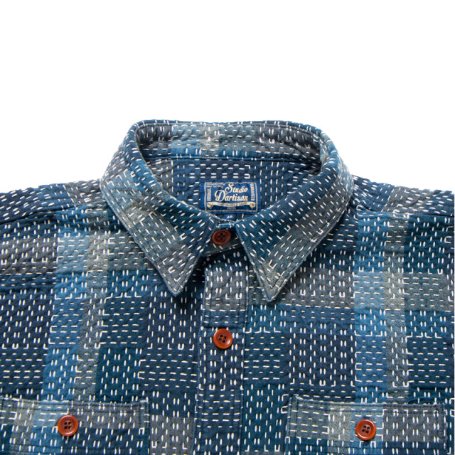 STUDIO D’ARTISAN ダルチザン NORAGI SASHIKO シャツ【5651】