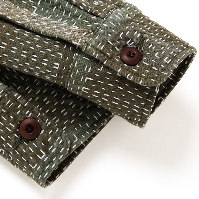STUDIO D’ARTISAN ダルチザン NORAGI ARMY SASHIKO 長袖シャツ【5718】