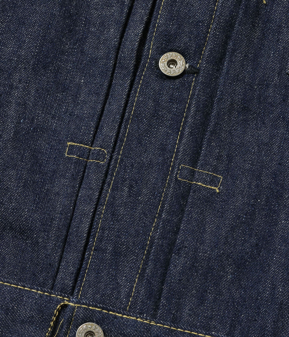 SUGAR CANE シュガーケイン Lot No. SC19010 / SUGAR CANE Super “Denim” Collectibles #10 14oz. BLUE DENIM BLOUSE “S1945” MODEL