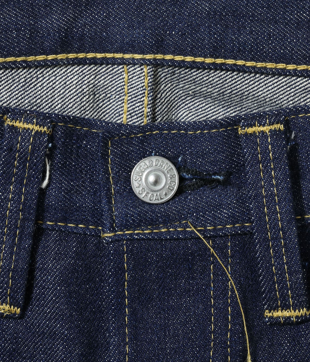 SUGAR CANE シュガーケイン Lot No. SC49005 / SUGAR CANE Super “Denim” Collectibles #05 14.25oz. BLUE DENIM WAIST OVERALLS “1942” MODEL