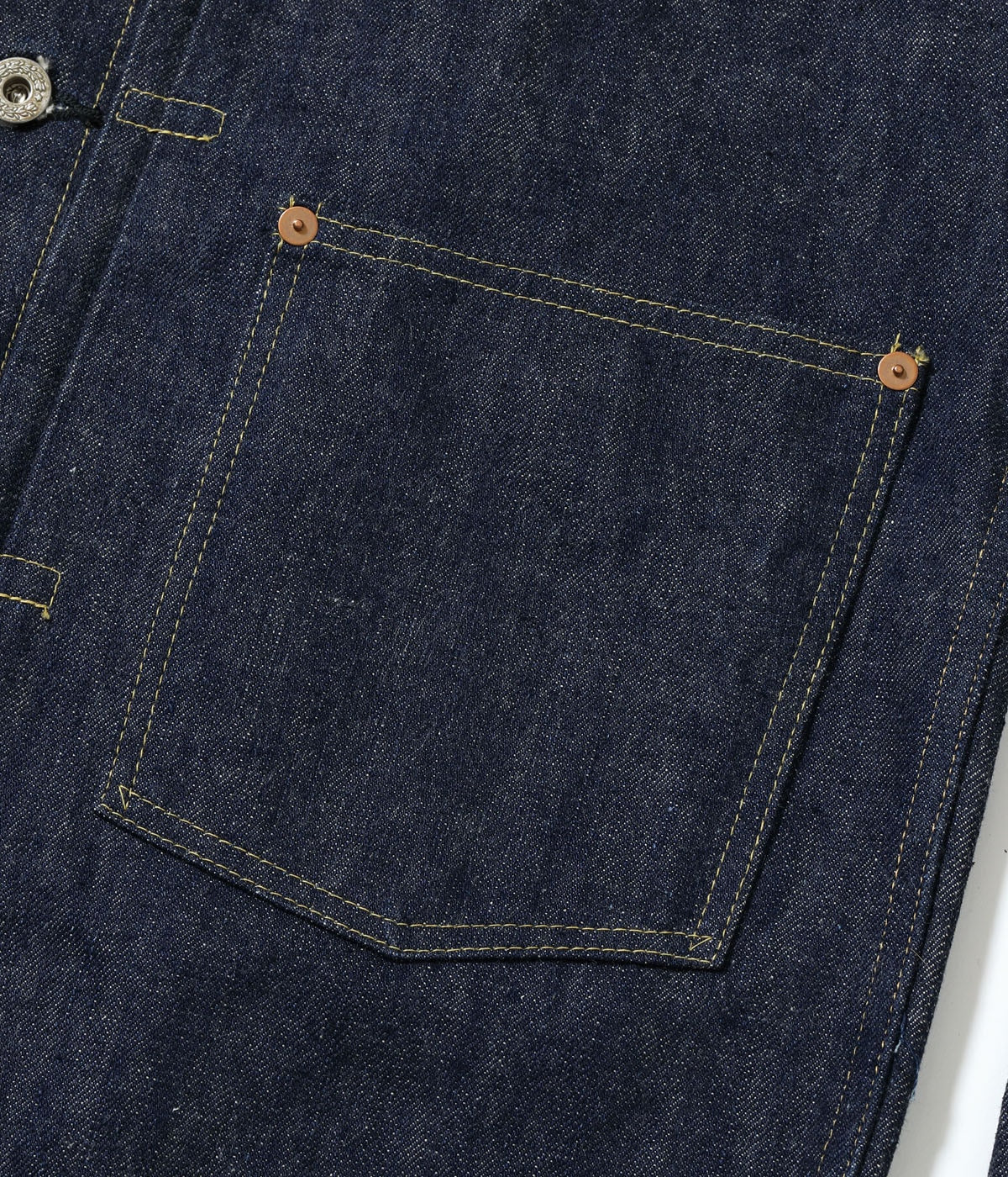 SUGAR CANE シュガーケイン Lot No. SC19010 / SUGAR CANE Super “Denim” Collectibles #10 14oz. BLUE DENIM BLOUSE “S1945” MODEL