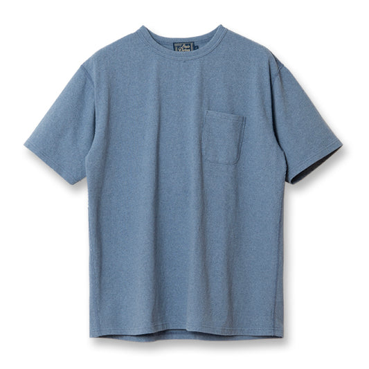 STUDIO D’ARTISAN ダルチザン アップサイクルインディゴTシャツ【8158】