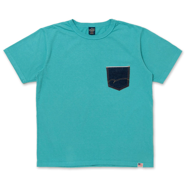 STUDIO D’ARTISAN ダルチザン USAコットンデニムポケットTシャツ【8161A】