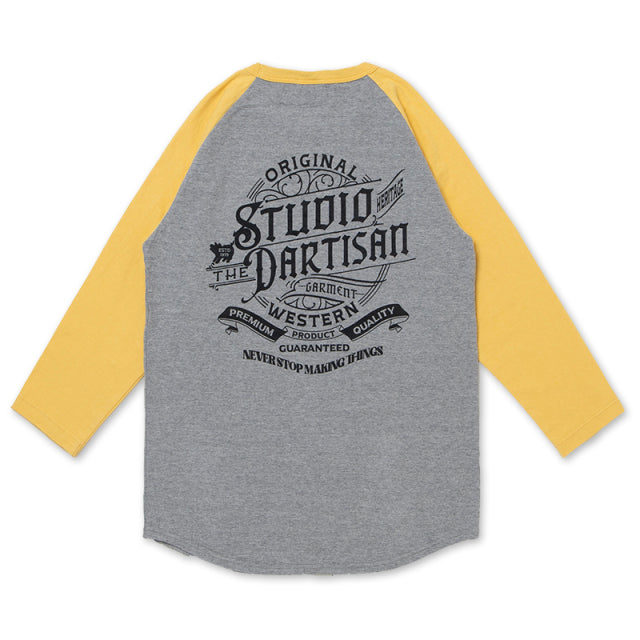 STUDIO D’ARTISAN ダルチザン ラグラン7分袖Tシャツ【8162B】