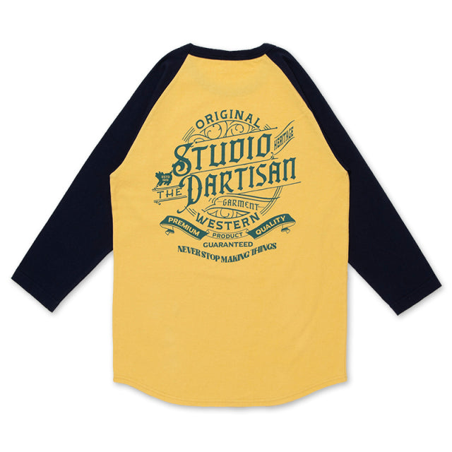 STUDIO D’ARTISAN ダルチザン ラグラン7分袖Tシャツ【8162B】