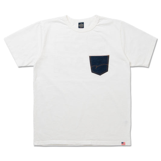STUDIO D’ARTISAN ダルチザン デニムポケットプリントTシャツ【8214A】