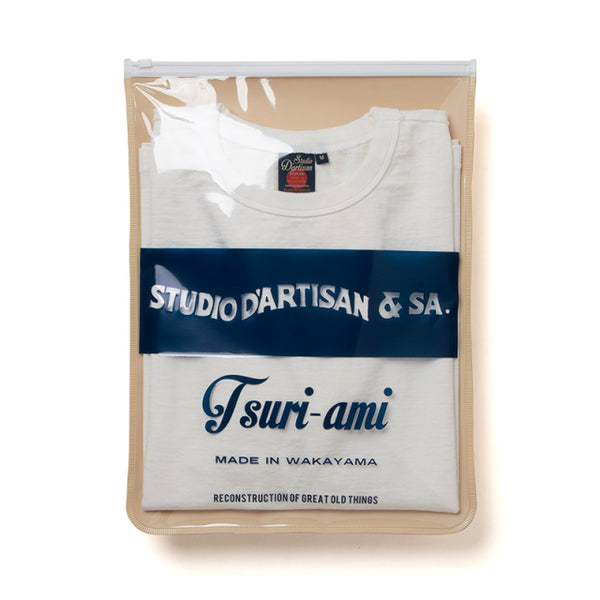 STUDIO D’ARTISAN ダルチザン 吊り編みヘンリーネックパックTシャツ【8213】