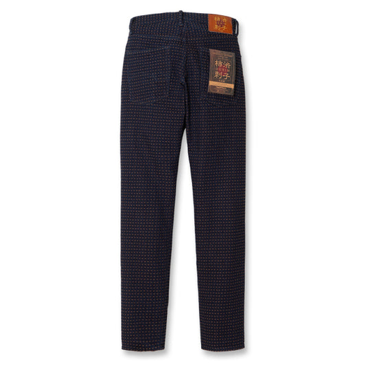 STUDIO D’ARTISAN ダルチザン 柿渋刺し子ジーンズ【D1897】