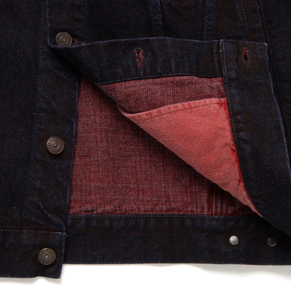 STUDIO D’ARTISAN ダルチザン ベンガラ染めデニムジャケット【D4621】
