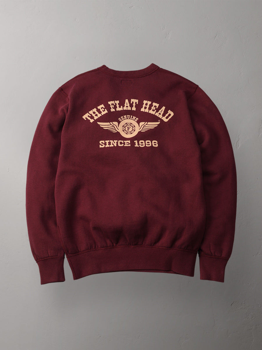 THE FLAT HEAD フラットヘッド クルーネックスウェット 裏起毛 FN-SWC-101