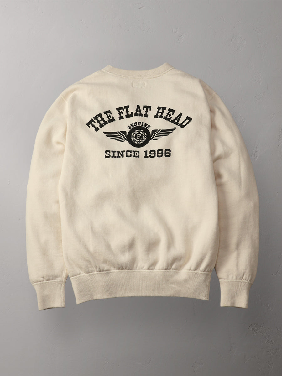 THE FLAT HEAD フラットヘッド クルーネックスウェット 裏起毛 FN-SWC-101