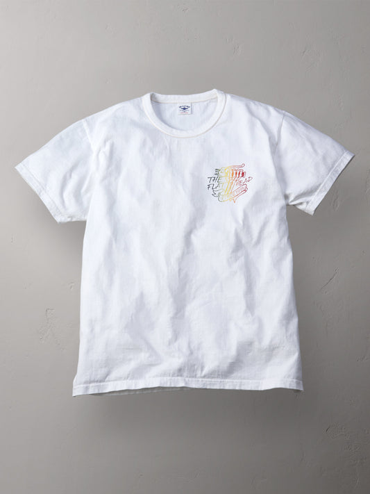 THE FLAT HEAD フラットヘッド 3本針の1本外し Tシャツ FN-THC-053