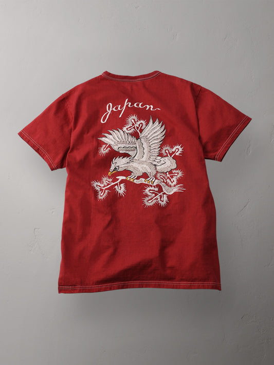 THE FLAT HEAD フラットヘッド 3本針の1本外し スペシャルTシャツ FN-THC-054SP