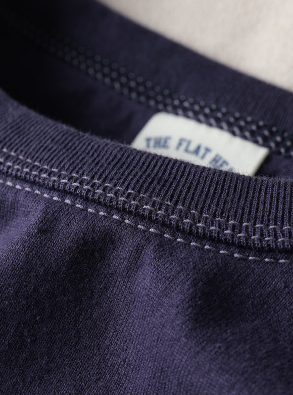 THE FLAT HEAD フラットヘッド 3本針の1本外し Tシャツ FN-THC-056