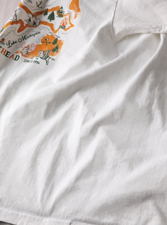 THE FLAT HEAD フラットヘッド 3本針の1本外し Tシャツ FN-THC-056