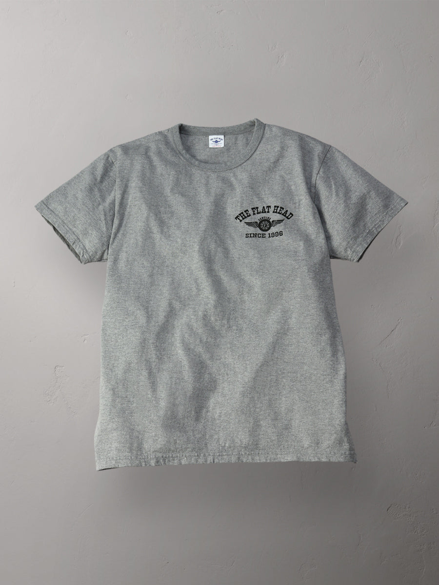 THE FLAT HEAD フラットヘッド 3本針の1本外し Tシャツ FN-THC-202