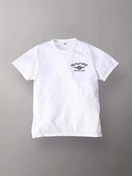 THE FLAT HEAD フラットヘッド 3本針の1本外し Tシャツ FN-THC-202