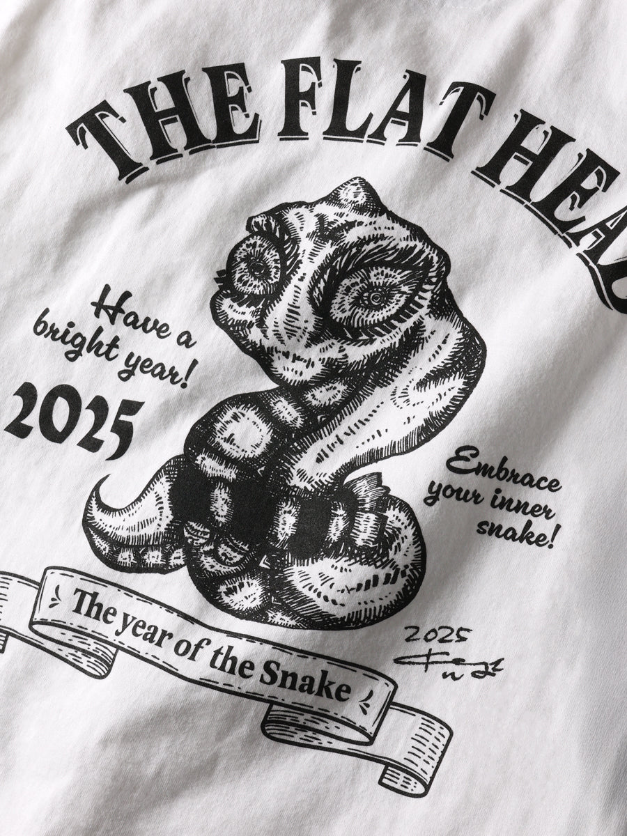THE FLAT HEAD フラットヘッド 小松美羽 干支 Tシャツ 巳 FN-THC-KM16
