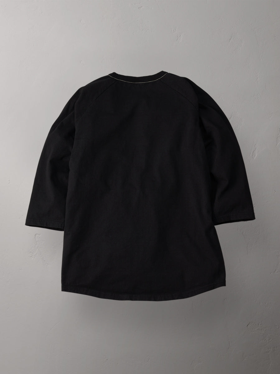 THE FLAT HEAD フラットヘッド ラグラン 七分袖 Tシャツ FN-TSRB-003
