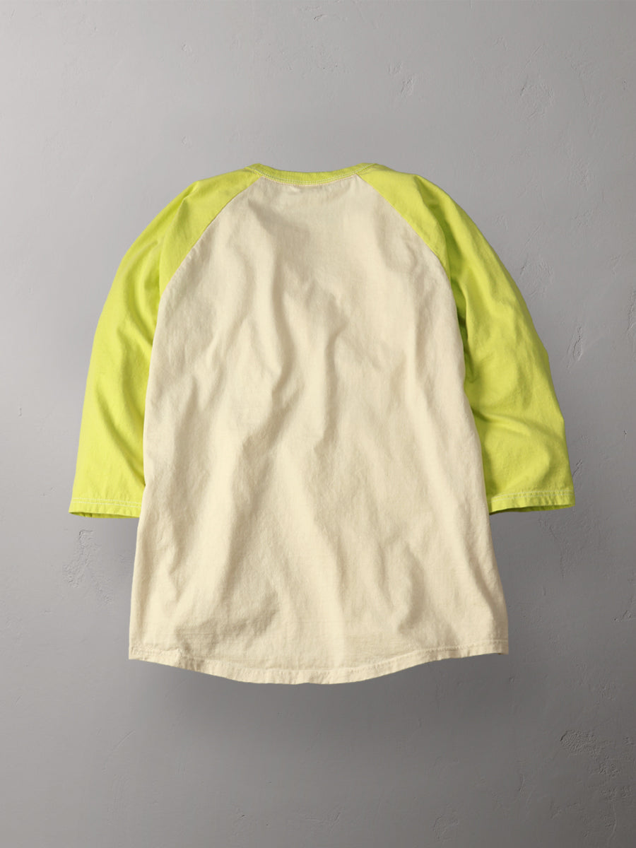 THE FLAT HEAD フラットヘッド ラグラン 七分袖 Tシャツ FN-TSRB-003