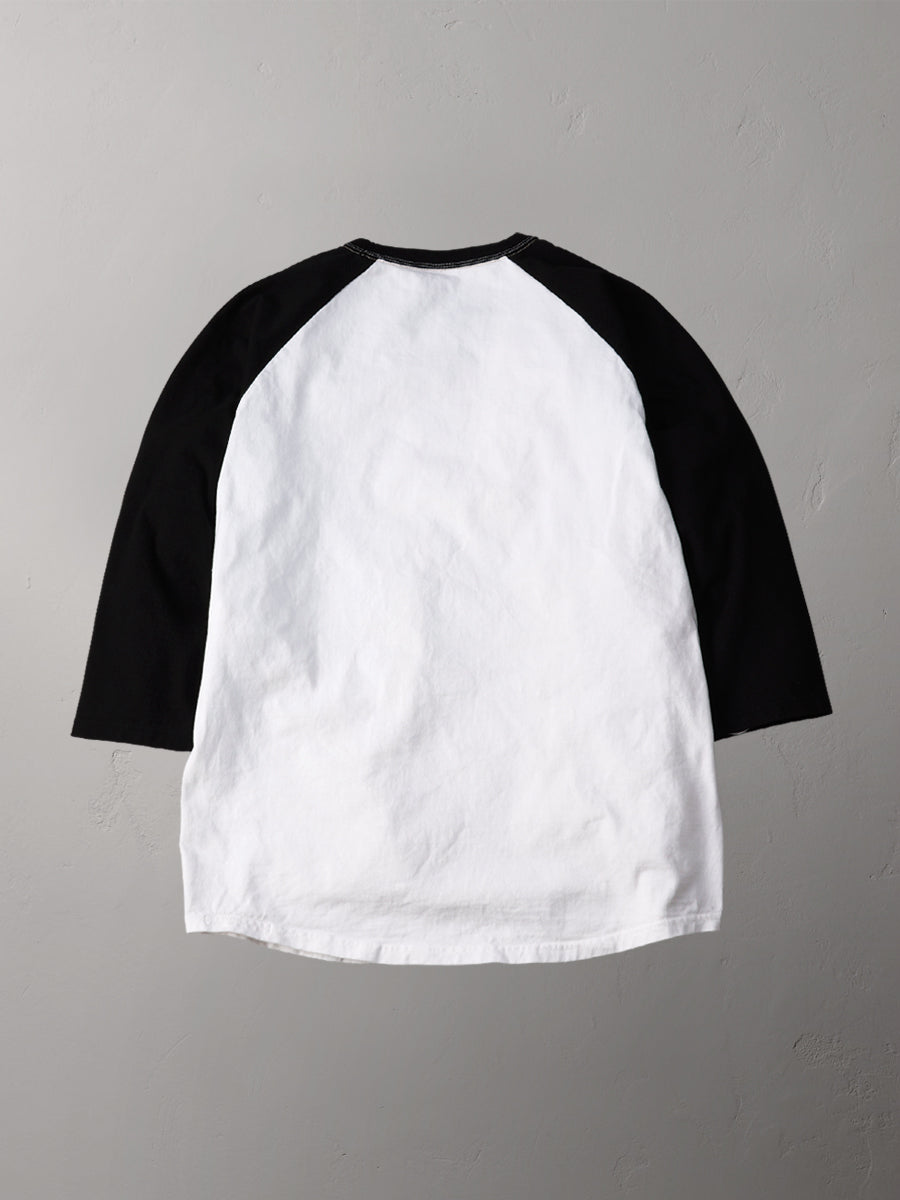 THE FLAT HEAD フラットヘッド ラグラン 七分袖 Tシャツ FN-TSRB-003