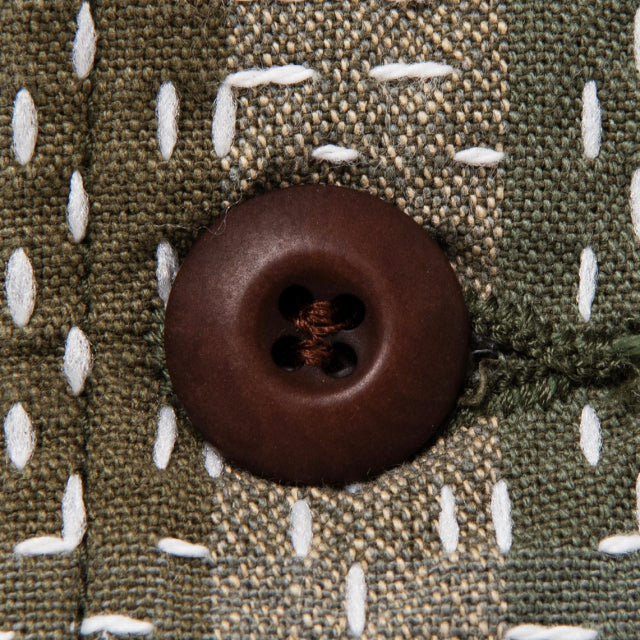 STUDIO D’ARTISAN ダルチザン NORAGI ARMY SASHIKO 長袖シャツ【5718】