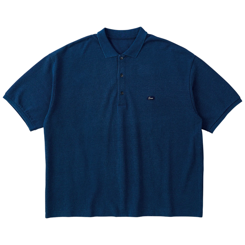 PORTER CLASSIC ポータークラシック H/W INDIGO POLO SHIRT PC-006-3349