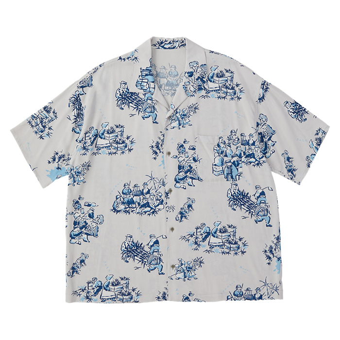 PORTER CLASSIC ALOHA SHIRT HAWAIIAN HISTORY PC-024-3268