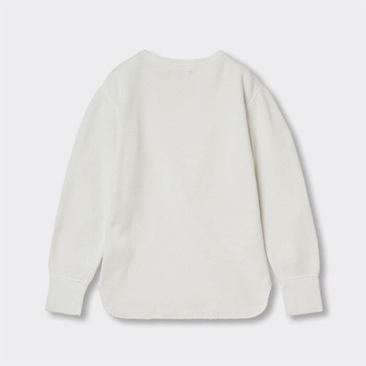 Orgueil オルゲイユ 竹目サーマルクルーネックTシャツ OR-9100