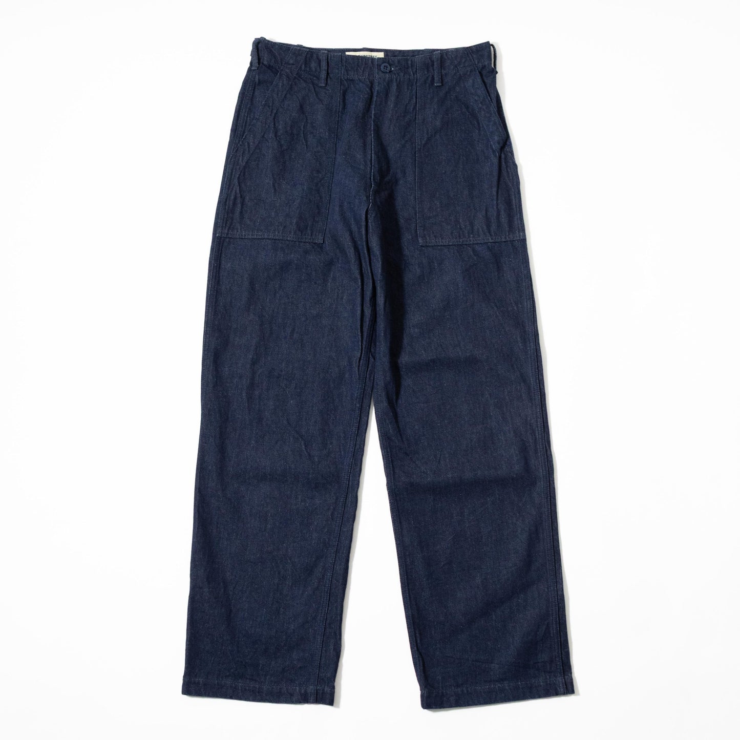 FOB FACTORY F0541 888 DENIM BAKER PANTS