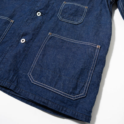 FOB FACTORY  F2456 DENIM CHORE JKT BLANKET LINER