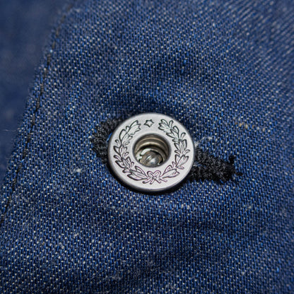 FOB FACTORY  F2456 DENIM CHORE JKT BLANKET LINER